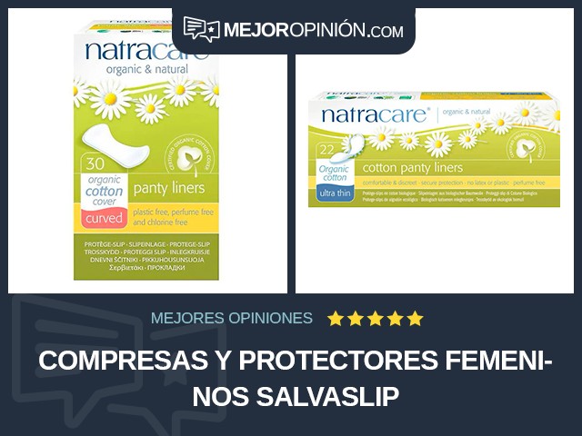 Compresas y protectores femeninos Salvaslip