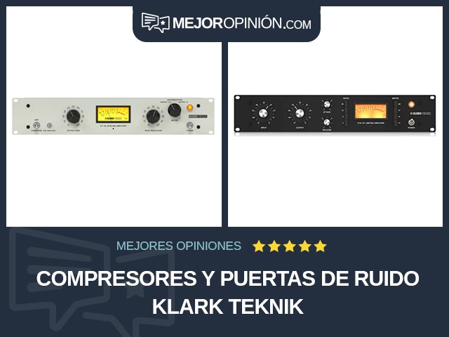 Compresores y puertas de ruido Klark Teknik