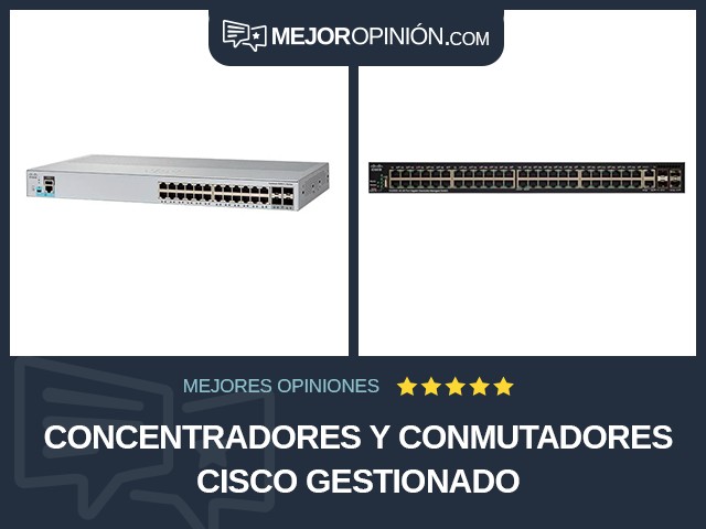 Concentradores y conmutadores Cisco Gestionado