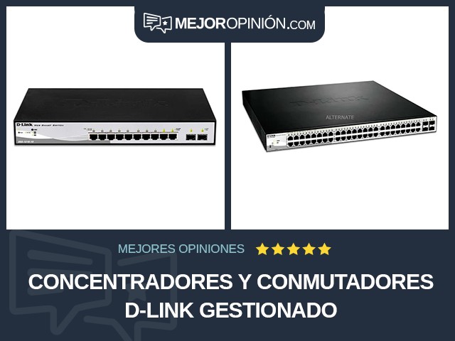 Concentradores y conmutadores D-Link Gestionado