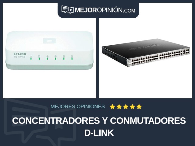 Concentradores y conmutadores D-Link