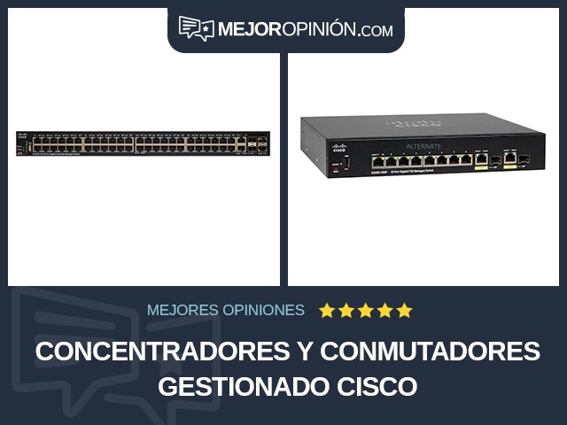 Concentradores y conmutadores Gestionado Cisco