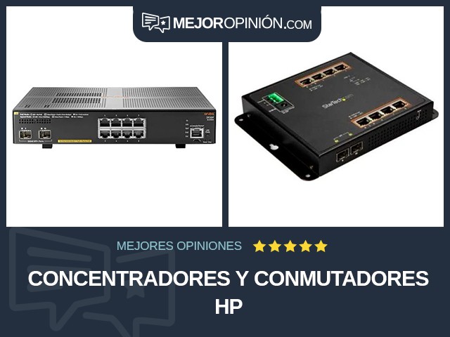 Concentradores y conmutadores HP
