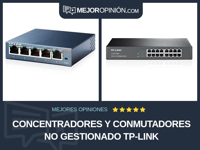 Concentradores y conmutadores No gestionado TP-Link