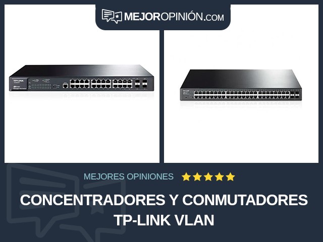 Concentradores y conmutadores TP-Link VLAN