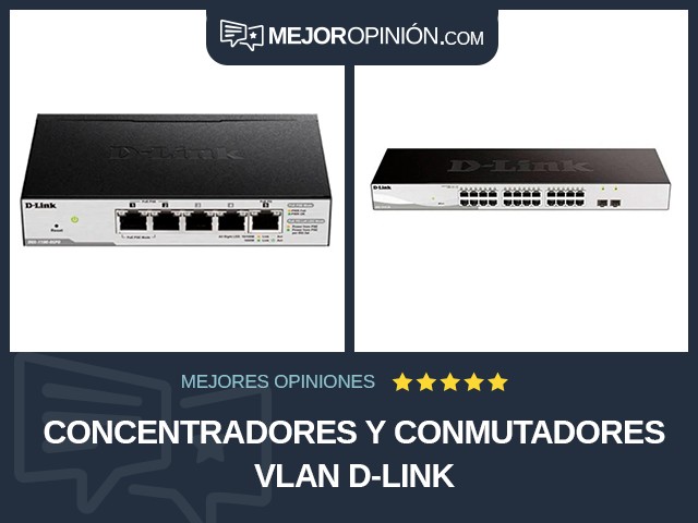 Concentradores y conmutadores VLAN D-Link