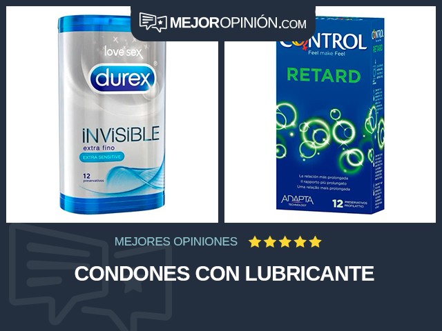Condones Con lubricante