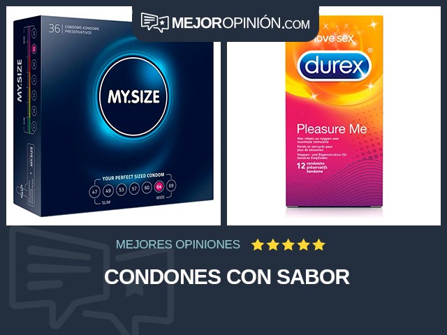 Condones Con sabor