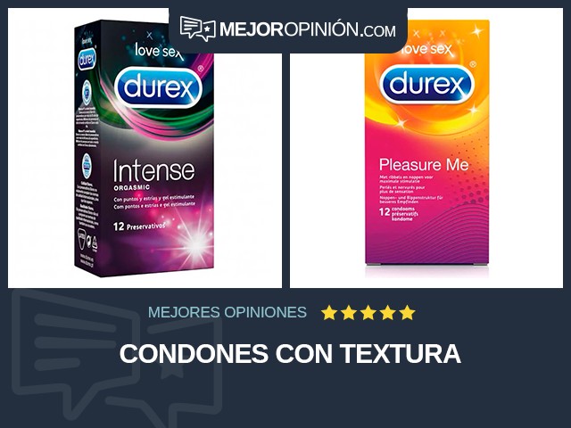 Condones Con textura