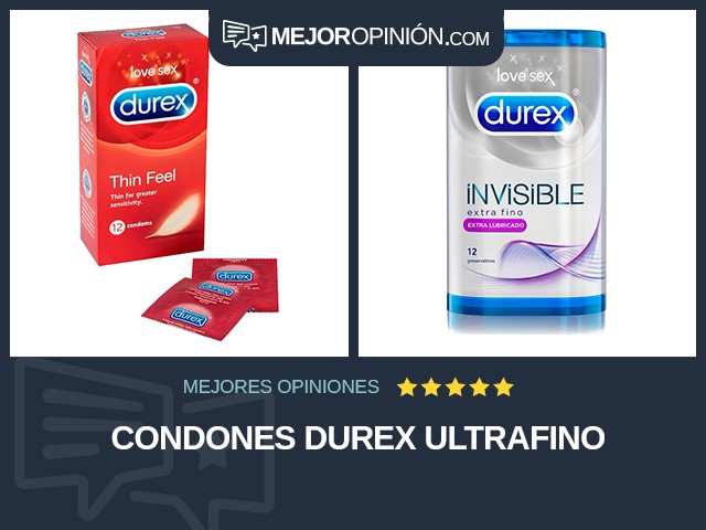 Condones Durex Ultrafino