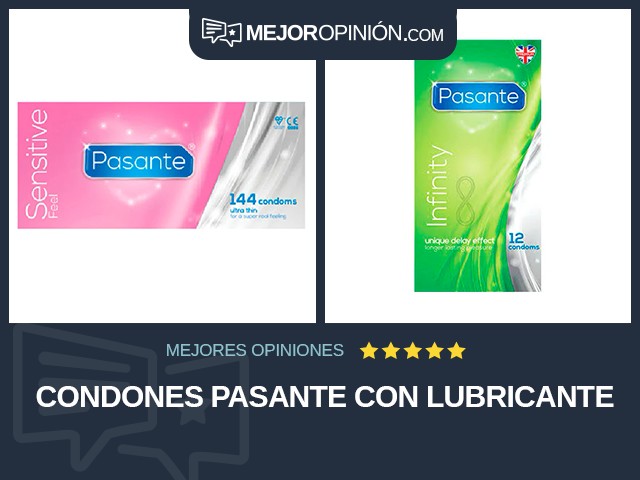 Condones Pasante Con lubricante