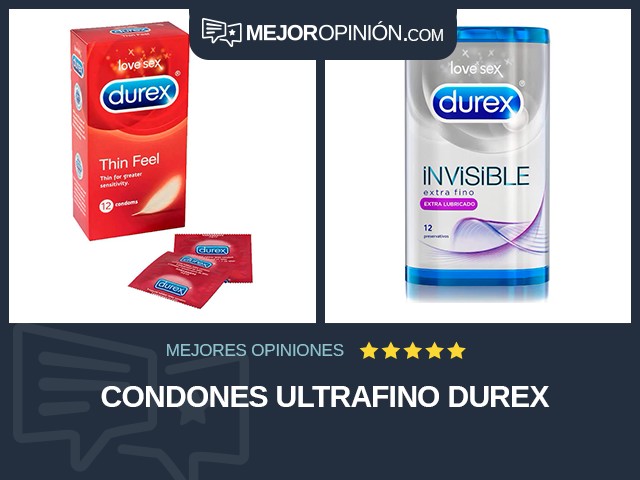 Condones Ultrafino Durex