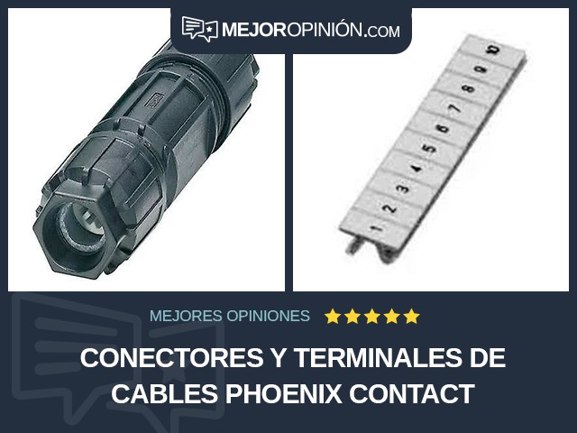 Conectores y terminales de cables Phoenix Contact