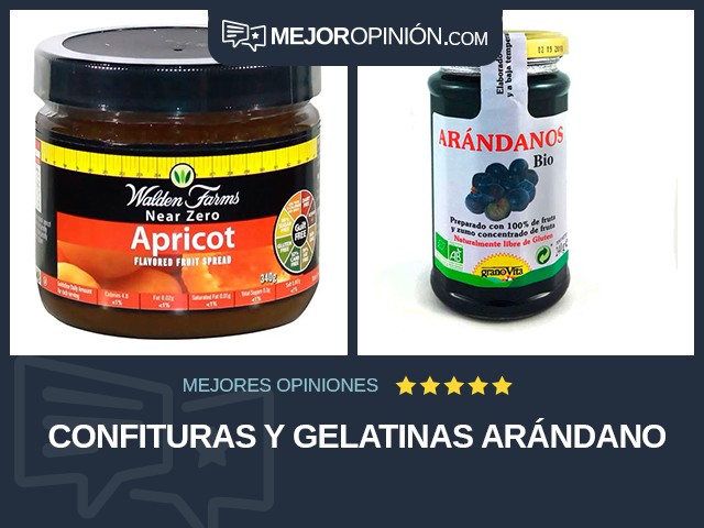 Confituras y gelatinas Arándano