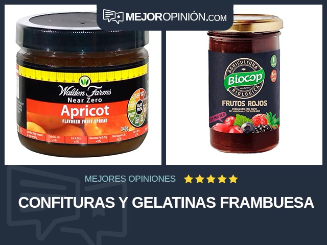 Confituras y gelatinas Frambuesa