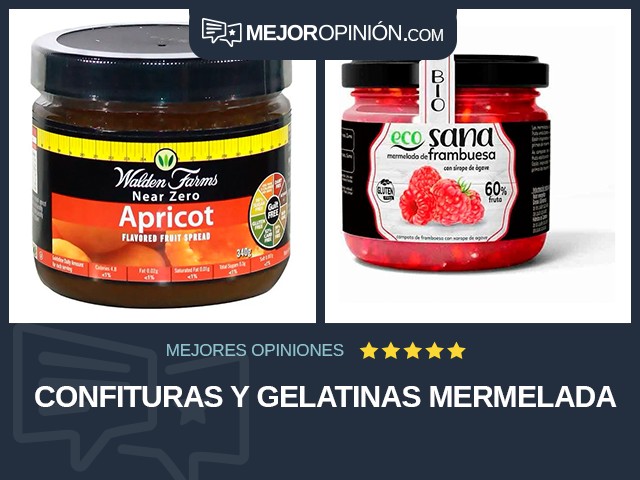 Confituras y gelatinas Mermelada