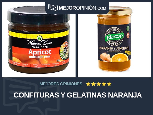 Confituras y gelatinas Naranja