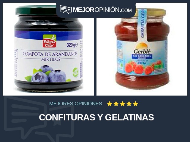 Confituras y gelatinas