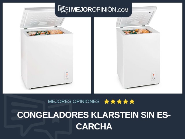 Congeladores Klarstein Sin escarcha