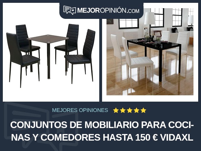 Conjuntos de mobiliario para cocinas y comedores Hasta 150 € vidaXL