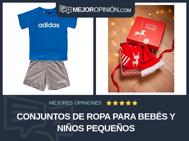 Conjuntos de ropa para bebés y niños pequeños