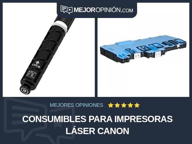 Consumibles para impresoras Láser Canon