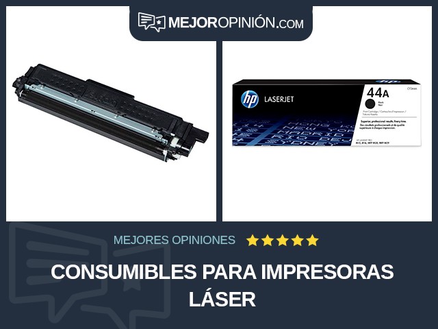 Consumibles para impresoras Láser