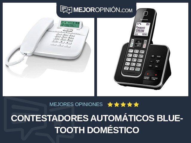 Contestadores automáticos Bluetooth Doméstico