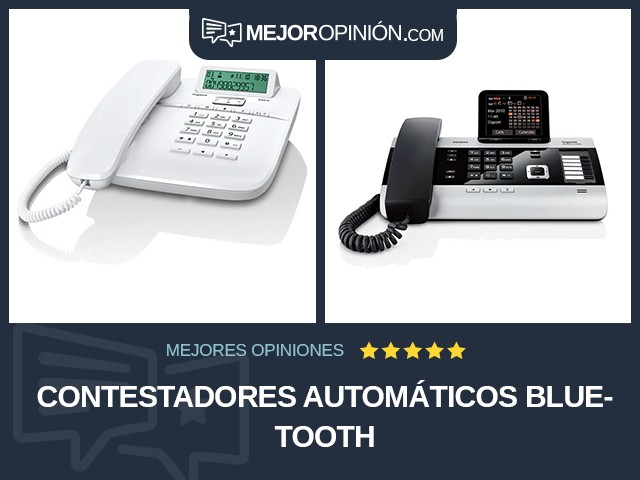 Contestadores automáticos Bluetooth