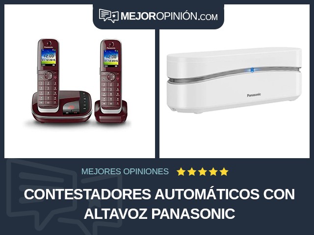 Contestadores automáticos Con altavoz Panasonic