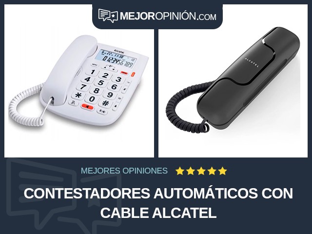Contestadores automáticos Con cable Alcatel