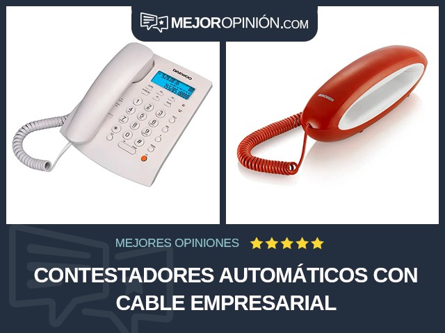 Contestadores automáticos Con cable Empresarial