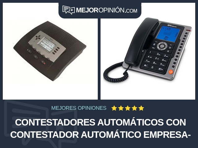 Contestadores automáticos Con contestador automático Empresarial