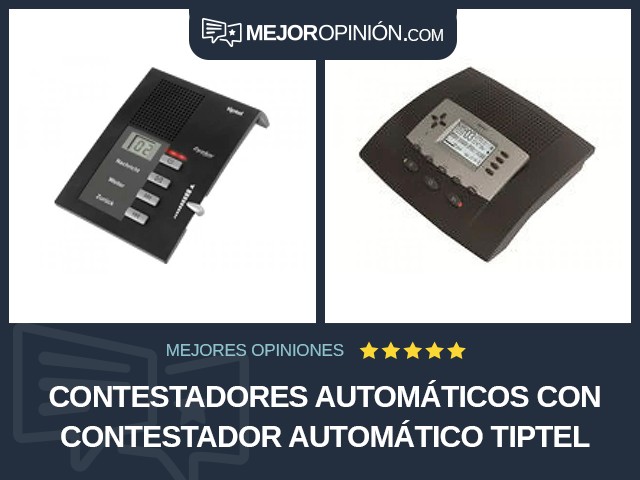 Contestadores automáticos Con contestador automático Tiptel