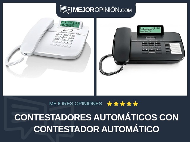 Contestadores automáticos Con contestador automático