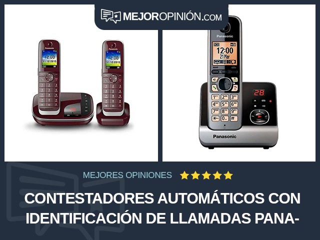 Contestadores automáticos Con identificación de llamadas Panasonic