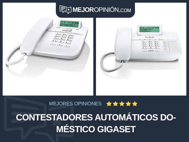 Contestadores automáticos Doméstico Gigaset