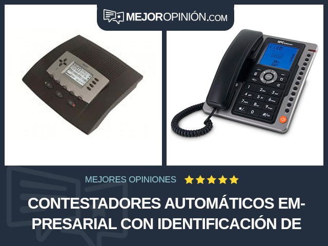 Contestadores automáticos Empresarial Con identificación de llamadas