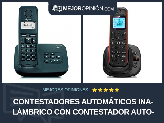 Contestadores automáticos Inalámbrico Con contestador automático