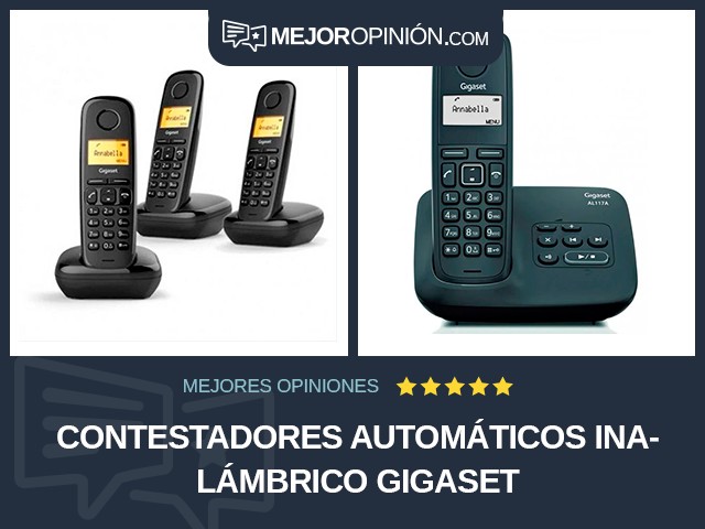 Contestadores automáticos Inalámbrico Gigaset