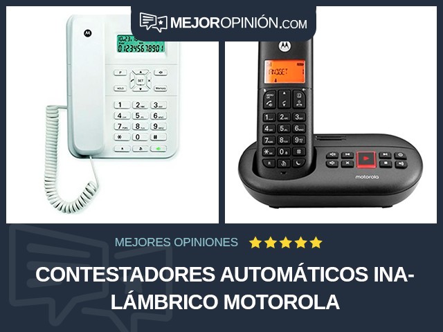 Contestadores automáticos Inalámbrico Motorola