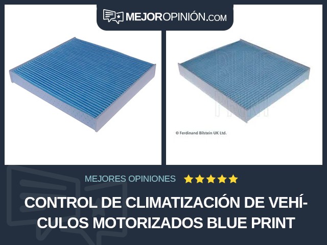 Control de climatización de vehículos motorizados Blue Print