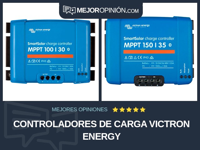 Controladores de carga Victron energy