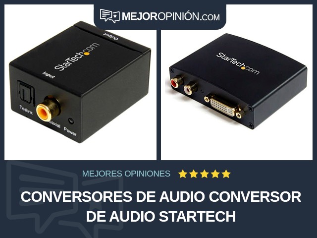 Conversores de audio Conversor de audio StarTech