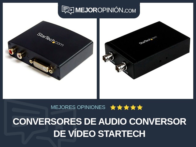 Conversores de audio Conversor de vídeo StarTech