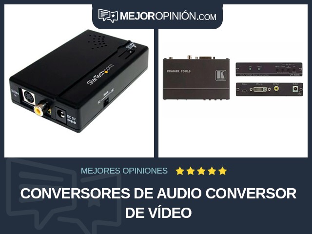 Conversores de audio Conversor de vídeo