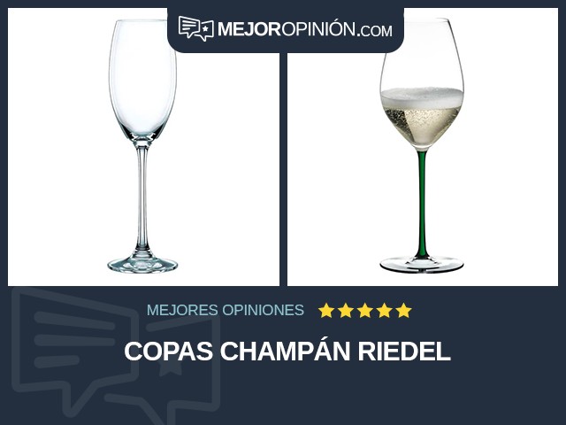 Copas Champán Riedel