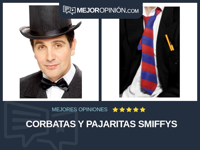 Corbatas y pajaritas Smiffys