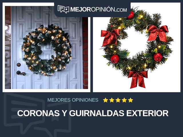 Coronas y guirnaldas Exterior