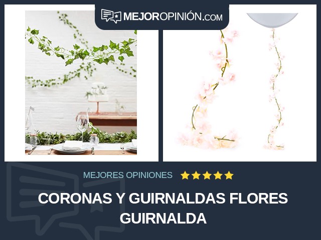 Coronas y guirnaldas Flores Guirnalda